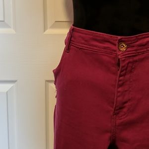 Fuchsia plus size pants